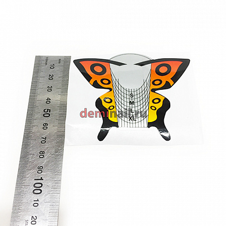 Формы ST-8047 бабочка оранжевая 20 шт в упаковке