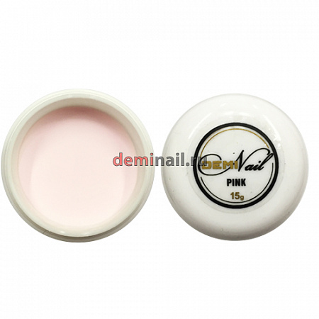 Акриловая пудра розовая DemiNail 15гр